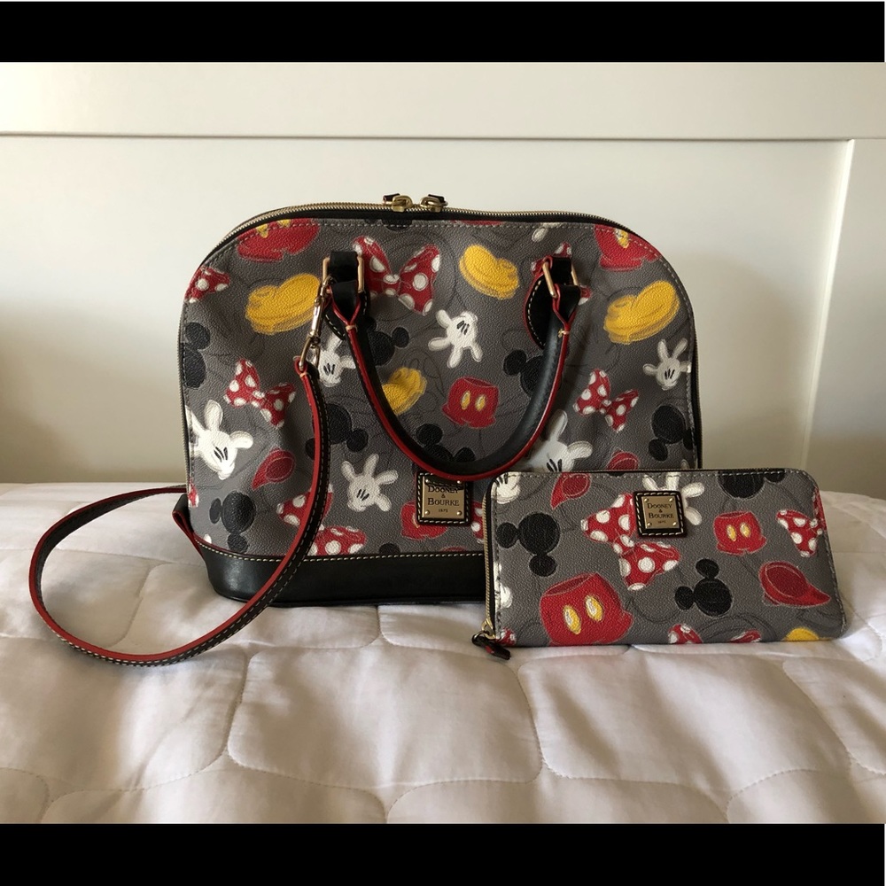 Disney Dooney & Bourke Best of Mickey Purse/Wallet